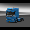 ets2 Scania Highline 6x4 Te... - prive skin ets2