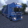 ets2 Scania Highline 6x4 + ... - prive skin ets2