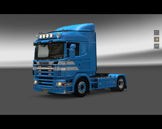 ets2 Scania Streamline 4x2 Tenden Transport Noorwe prive skin ets2