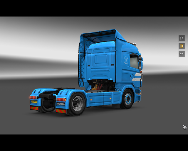 ets2 Scania Streamline 4x2 Tenden Transport Noorwe prive skin ets2