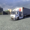 ets2 Mercedes Antos + trans... - prive skin ets2