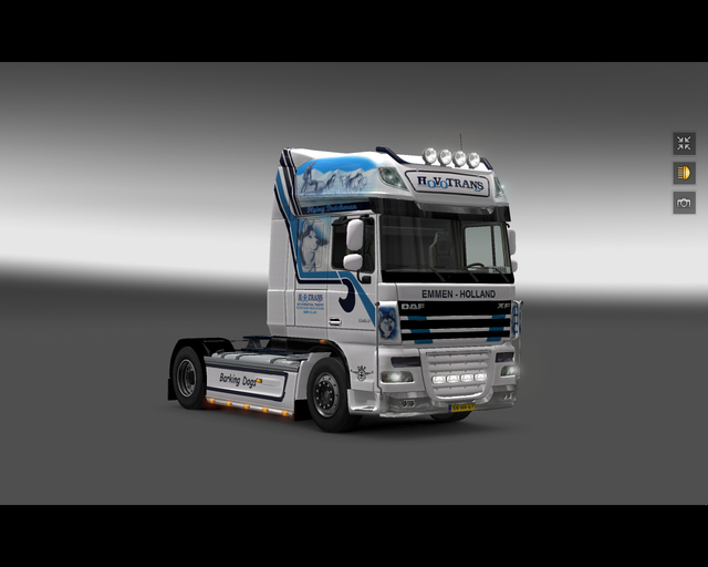 ets2 Daf 105 xt 4x2 HovoTrans Emmen 1 prive skin ets2