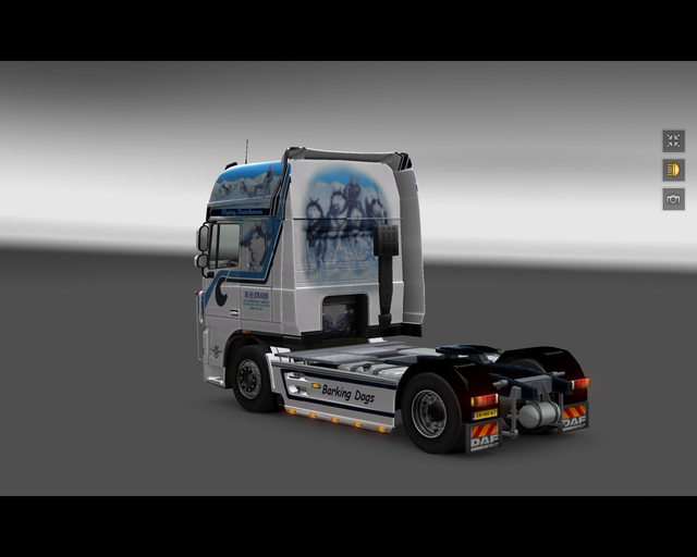 ets2 Daf 105 xt 4x2 HovoTrans Emmen 3 prive skin ets2