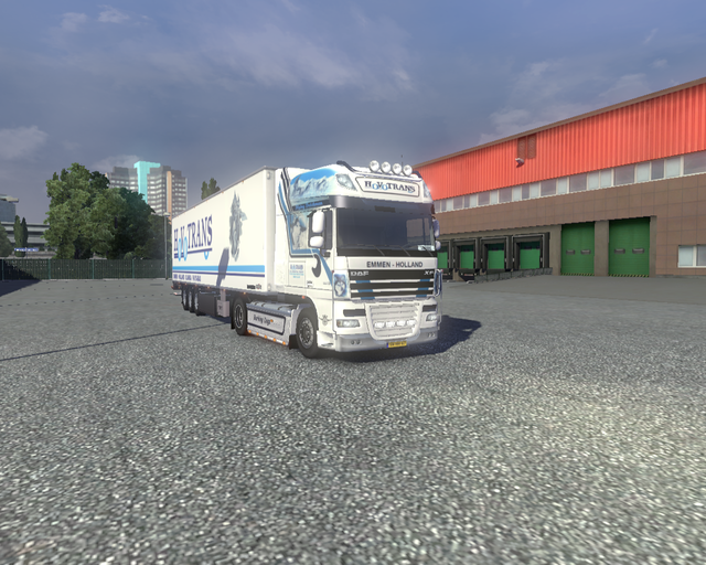 ets2 Daf 105 xt 4x2 + Chereau Coolliner HovoTrans  prive skin ets2