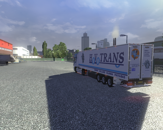 ets2 Daf 105 xt 4x2 + Chereau Coolliner HovoTrans  prive skin ets2