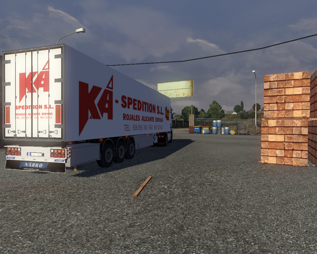 ets2 Renault Magnum DXI + Coolliner KA Spedition S prive skin ets2