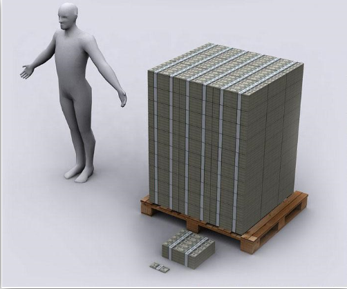 Beeld4-1miljard dollar-10^9 2015.01.01 Debt bubble in 3D