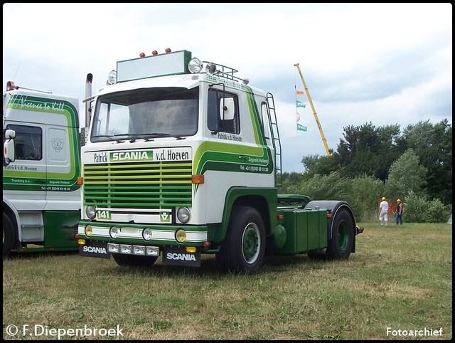 Scania 141 Patrick v.d Hoeven-BorderMaker oude foto's