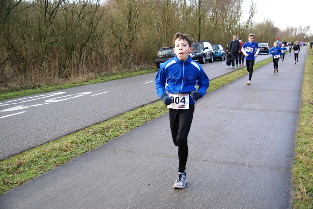 DSC05131 Jeugdlopen Westvoorne 4-1-2015