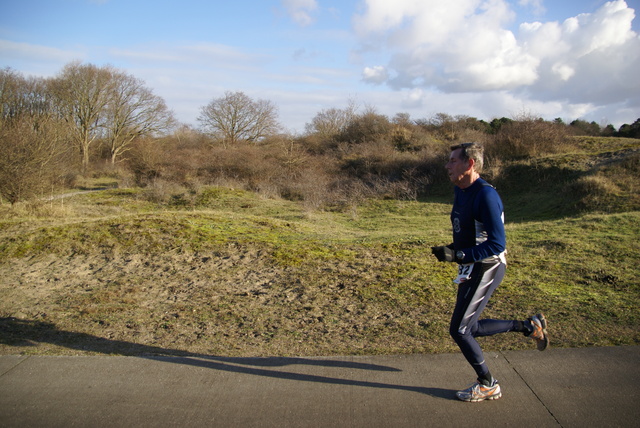 DSC05323 5 en 10 km loop Westvoorne 4-1-2015