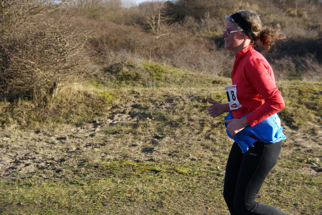 DSC05346 5 en 10 km loop Westvoorne 4-1-2015