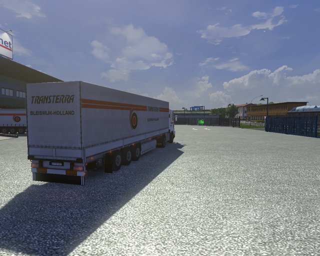 ets2 Scania 113M 380 4x2 + Platform trailer Transt prive skin ets2