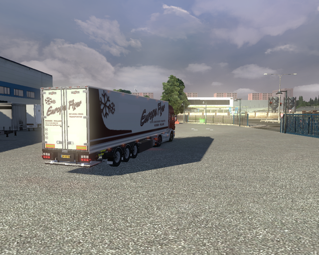 ets2 Scania R2009 4x2 Highline +Coolliner Europe F prive skin ets2