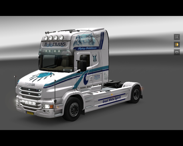 ets2 Scania T 730 4x2 HovoTrans Emmen prive skin ets2