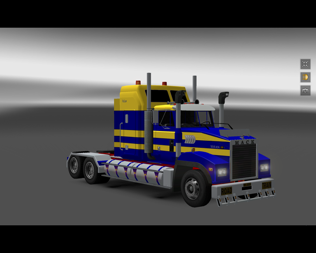 ets2 Mack Titan 6x4 1 prive skin ets2