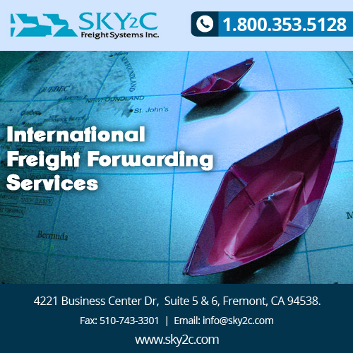 International-Freight-Forwarding-Services Sky2C Freight Systems Inc