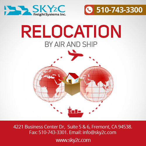 relocation Sky2C Freight Systems Inc
