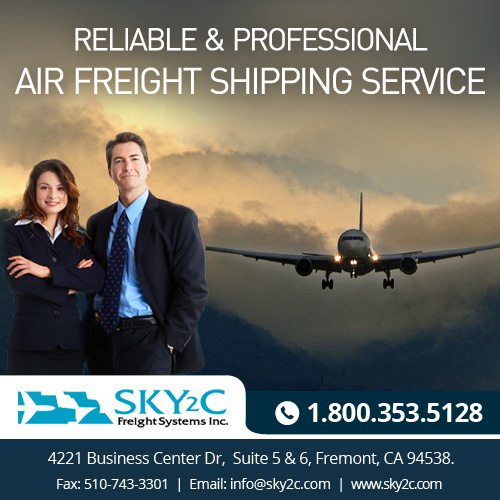 Sky2c-Air-Freight-To-India-USA Sky2C Freight Systems Inc