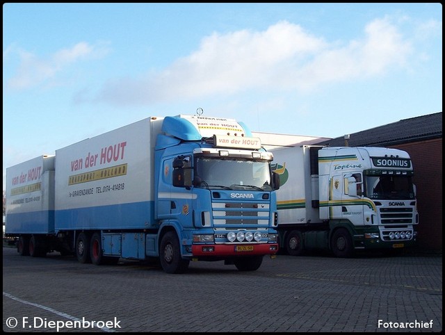 Groepsfoto Van der Hout & Soonius-BorderMaker oude foto's