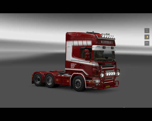 ets2 Scania R730 6x4 Klintra Hoogeveen 1 prive skin ets2