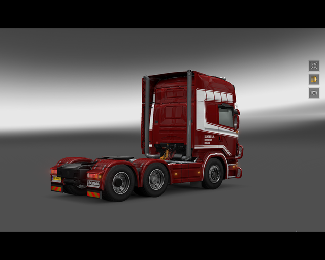 ets2 Scania R730 6x4 Klintra Hoogeveen 2 prive skin ets2