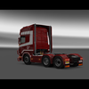 ets2 Scania R730 6x4 Klintr... - prive skin ets2