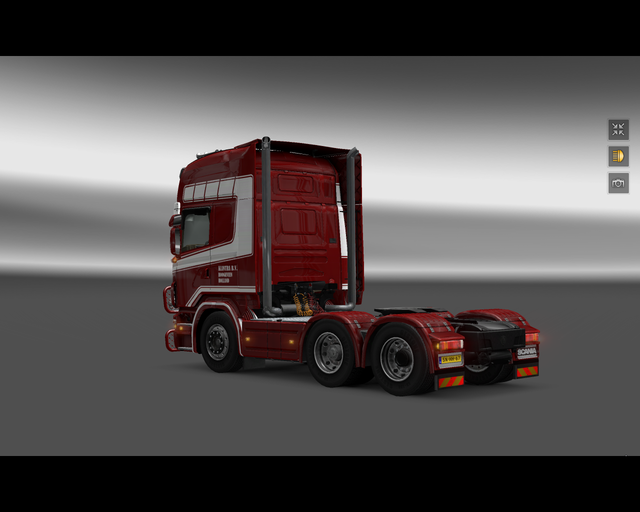 ets2 Scania R730 6x4 Klintra Hoogeveen 3 prive skin ets2