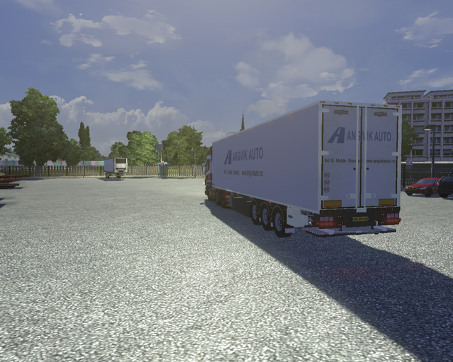 ets2 Scania R730 6x4 Klintra Hoogeveen + koeltrail prive skin ets2