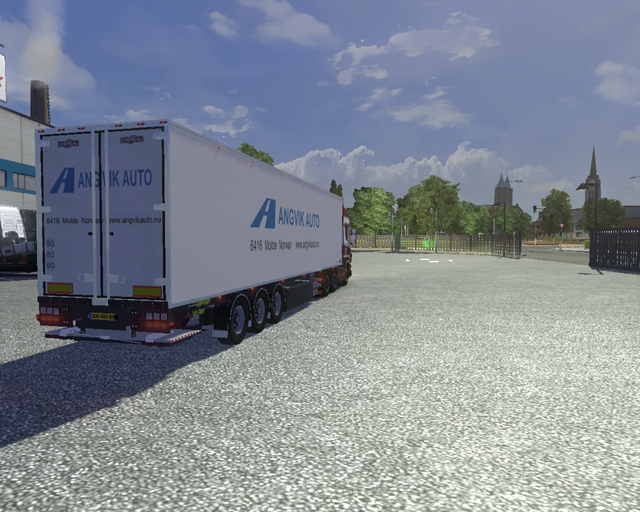 ets2 Scania R730 6x4 Klintra Hoogeveen + koeltrail prive skin ets2