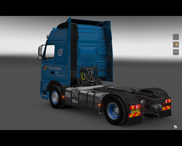 ets2 Volvo Fh16 Classic 4x2 Pultrum Rijssen 3 prive skin ets2