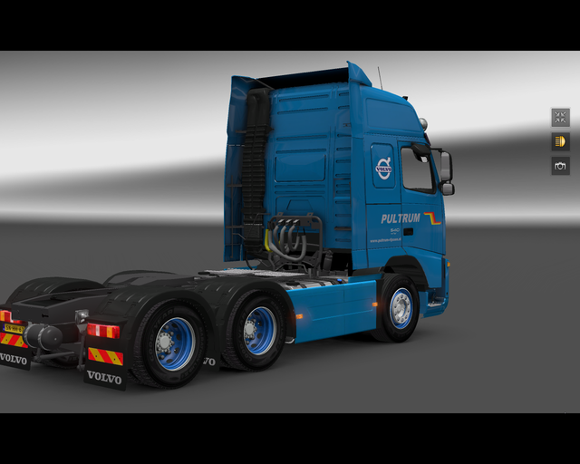 ets2 Volvo Fh16 Classic 6x4 Pultrum Rijssen 2 prive skin ets2