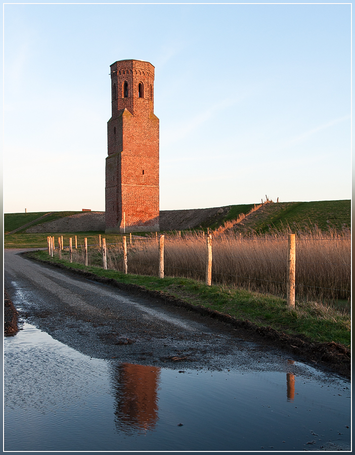  DSC9716 Plompe Toren in de spiegel - 