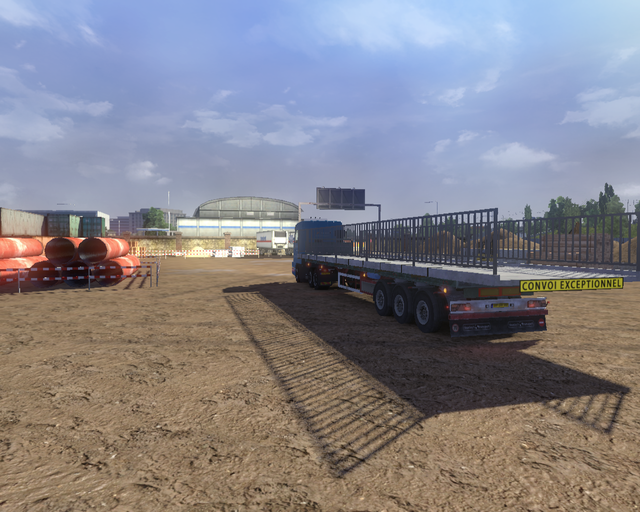 ets2 Scania 143M 420 6x2 Pultum Rijssen + trailer  prive skin ets2