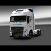 ets2 Volvo Fh16 2013 6x2 Ho... - prive skin ets2