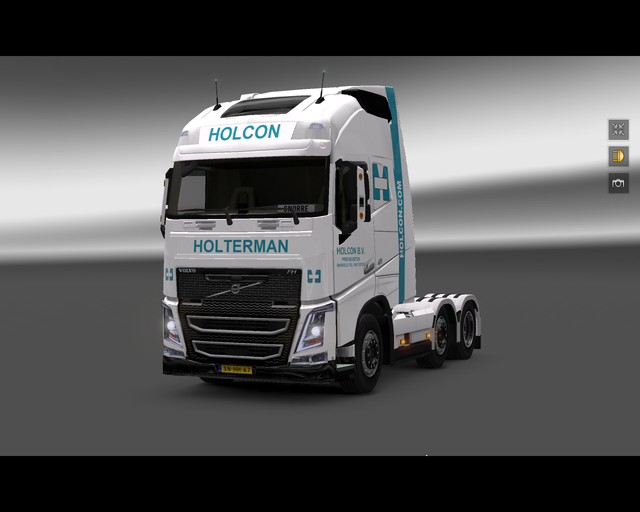 ets2 Volvo Fh16 2013 6x2 Holterman Prefab Beton Ma prive skin ets2