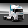 ets2 Volvo Fh16 2013 6x2 Ho... - prive skin ets2