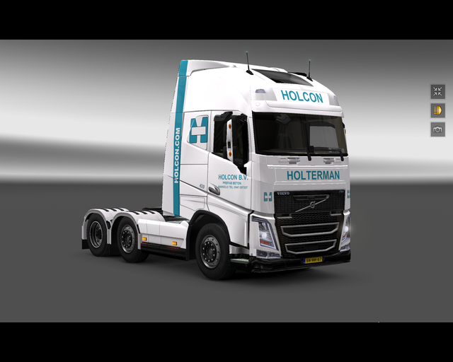 ets2 Volvo Fh16 2013 6x2 Holterman Prefab Beton Ma prive skin ets2