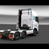 ets2 Volvo Fh16 2013 6x2 Ho... - prive skin ets2