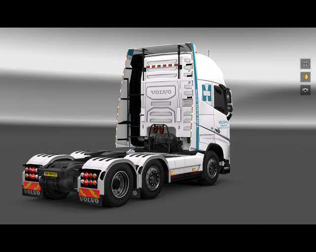 ets2 Volvo Fh16 2013 6x2 Holterman Prefab Beton Ma prive skin ets2