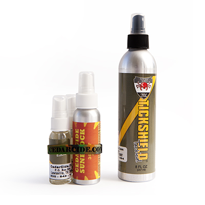 OUTDOORSMAN PACKAGE Organic Pest Control Cedarcide Products