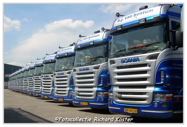 Bentum Line-up Scania R's (1)-BorderMaker Richard