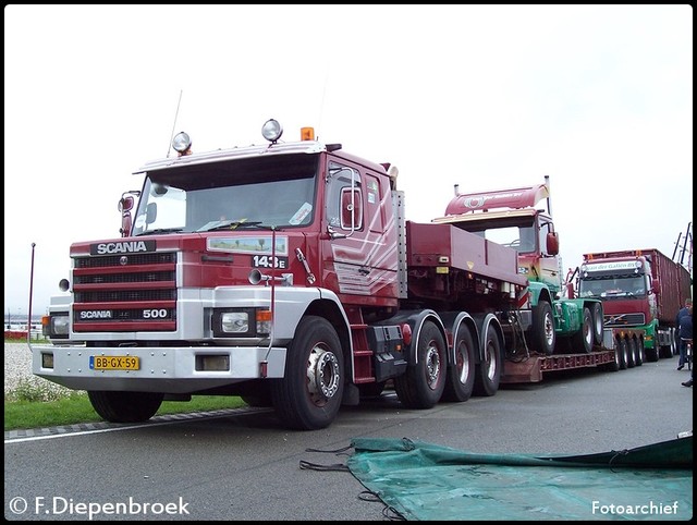 BB-GX-59 Scania 143 Van der Galien-BorderMaker truckstar