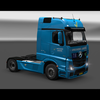 ets2 Mercedes Actros MP4 D - prive skin ets2