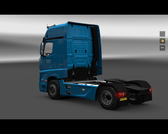 ets2 Mercedes Actros MP4 D prive skin ets2