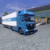 ets2 Mercedes Actros MP4 + ... - prive skin ets2