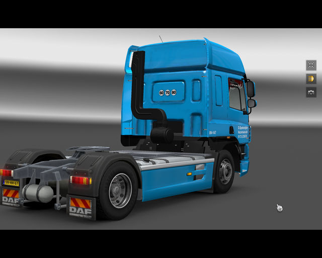 ets2 Daf CF 4x2 D prive skin ets2