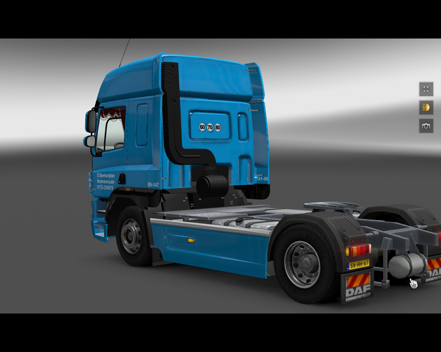 ets2 Daf CF 4x2 D prive skin ets2