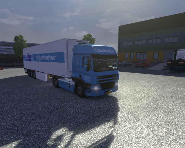 ets2 Daf CF 4x2 + Lamberet SR2 D prive skin ets2