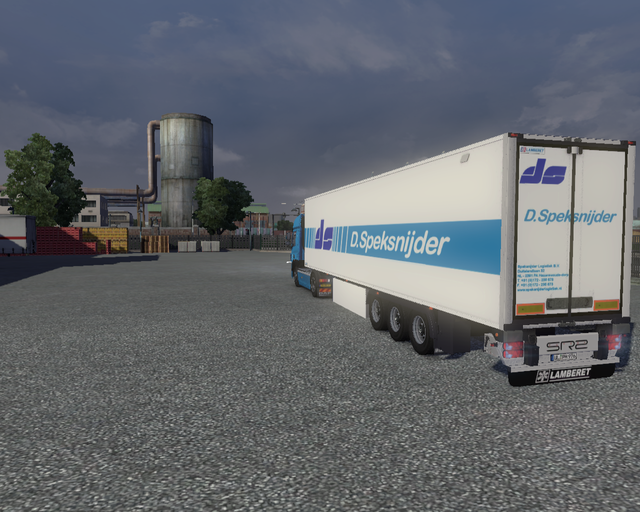 ets2 Daf CF 4x2 + Lamberet SR2 D prive skin ets2