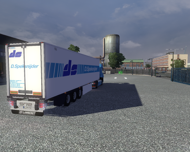 ets2 Daf CF 4x2 + Lamberet SR2 D prive skin ets2